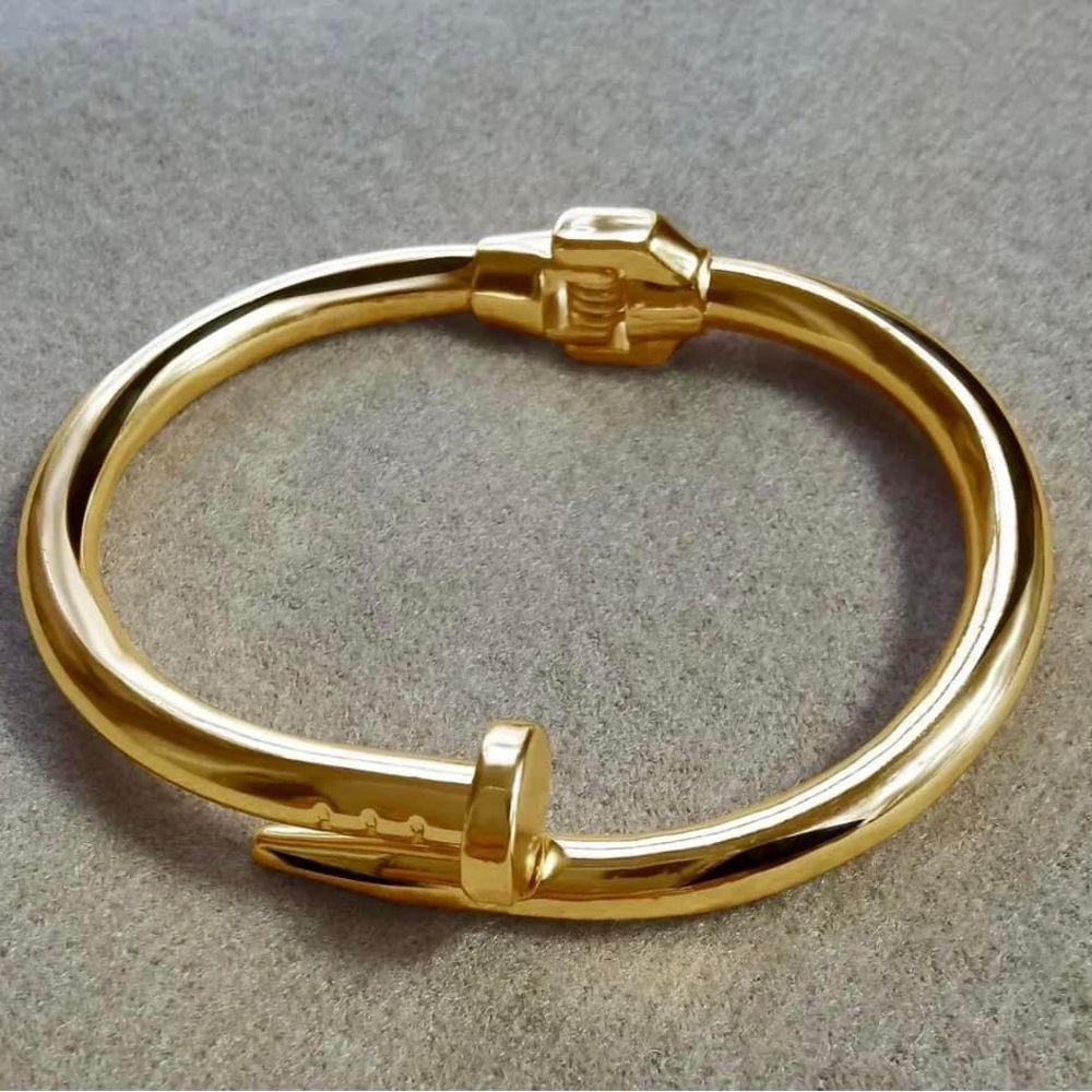 Screw Gold or Silver bracelets